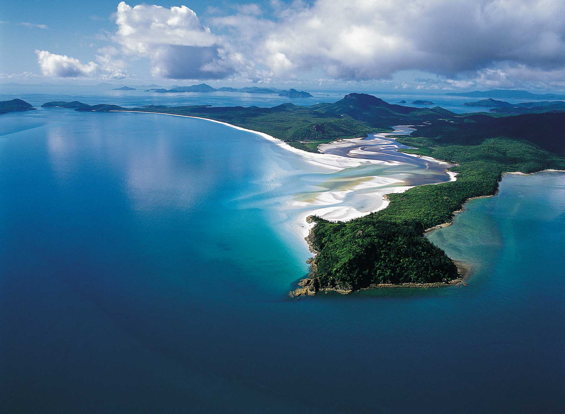 Whitehaven Beach am Great Barrier Reef, Queensland, Australien