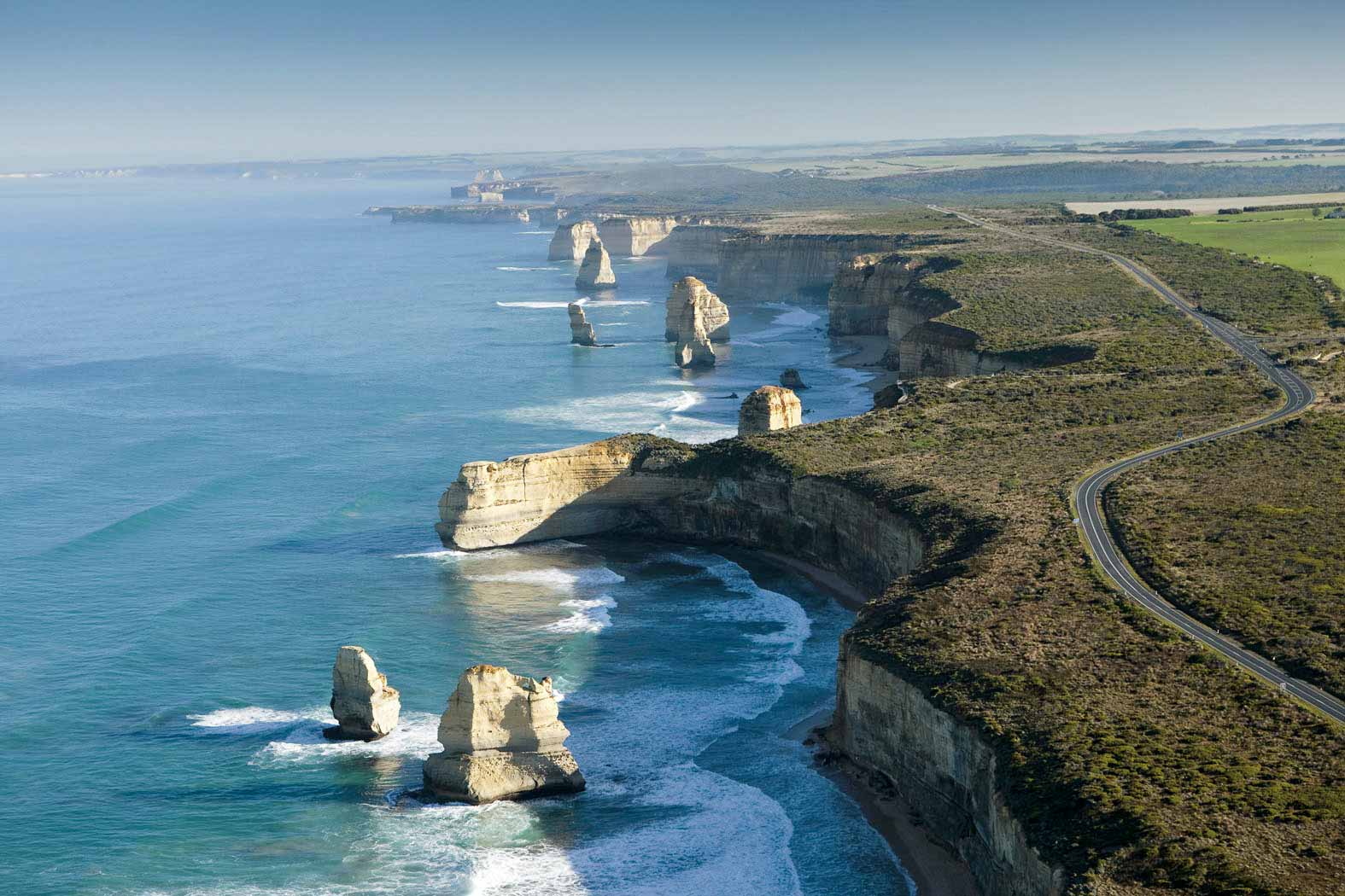 Port Campbell, 12 Apostel,Great Ocean Road, Meer, Strasse, Victoria, Australien